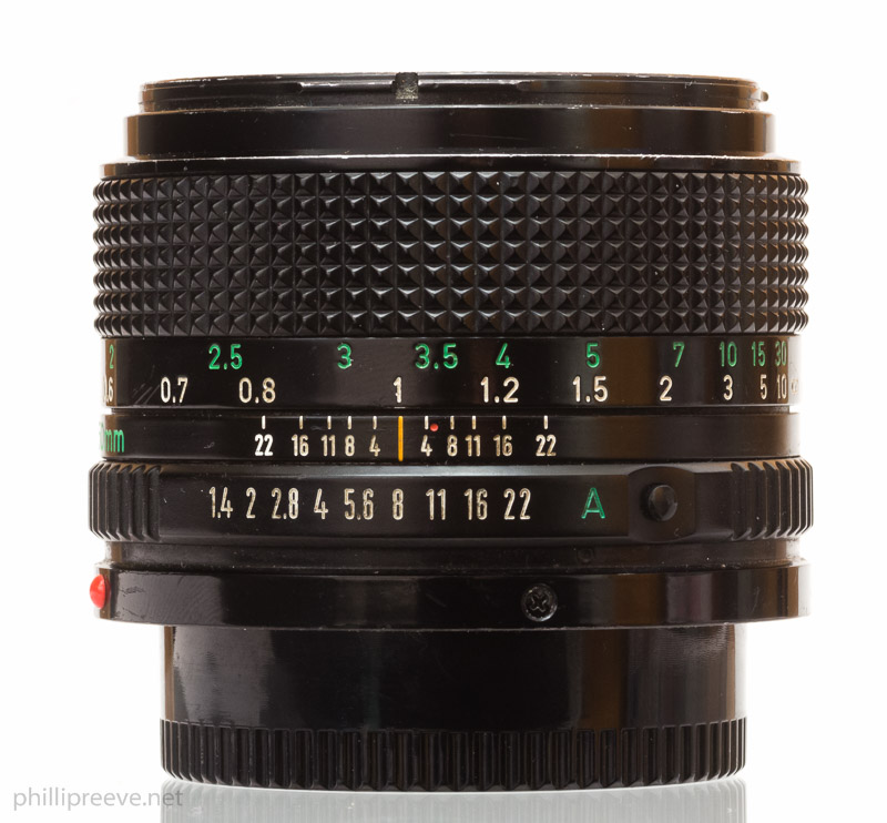 Canon new FD 50 mm 1:1.4 Review - phillipreeve.net