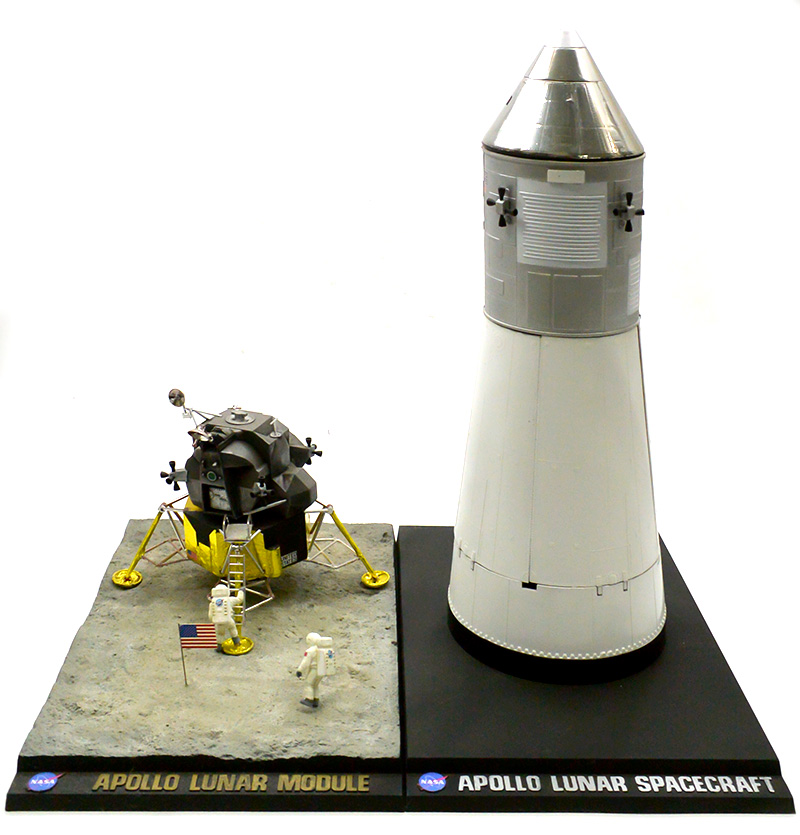 プラモ日記 » アポロ11号月着陸船 その11 完成!!