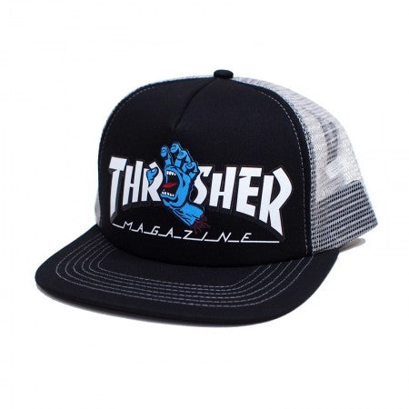 SANTA CRUZ x THRASHER コラボメッシュキャップ 