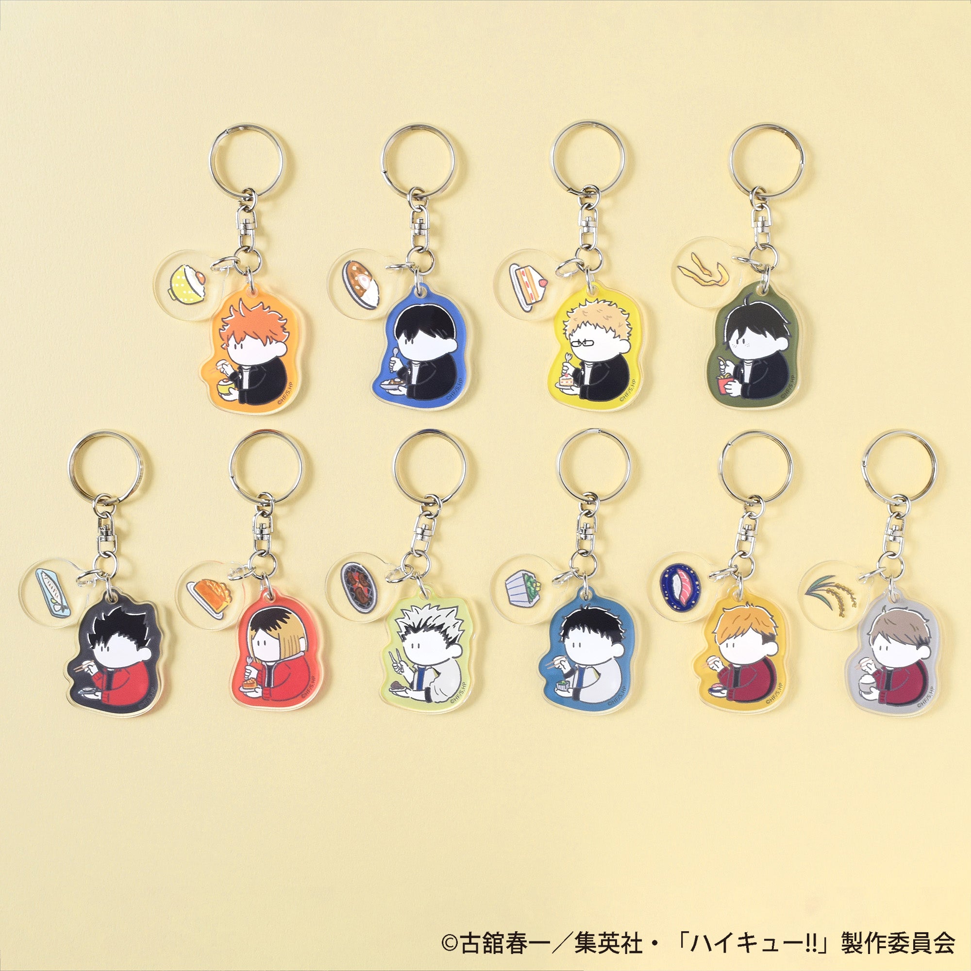 Pochimart】ハイキュー!! トレーディング2連アクリルキーホルダー