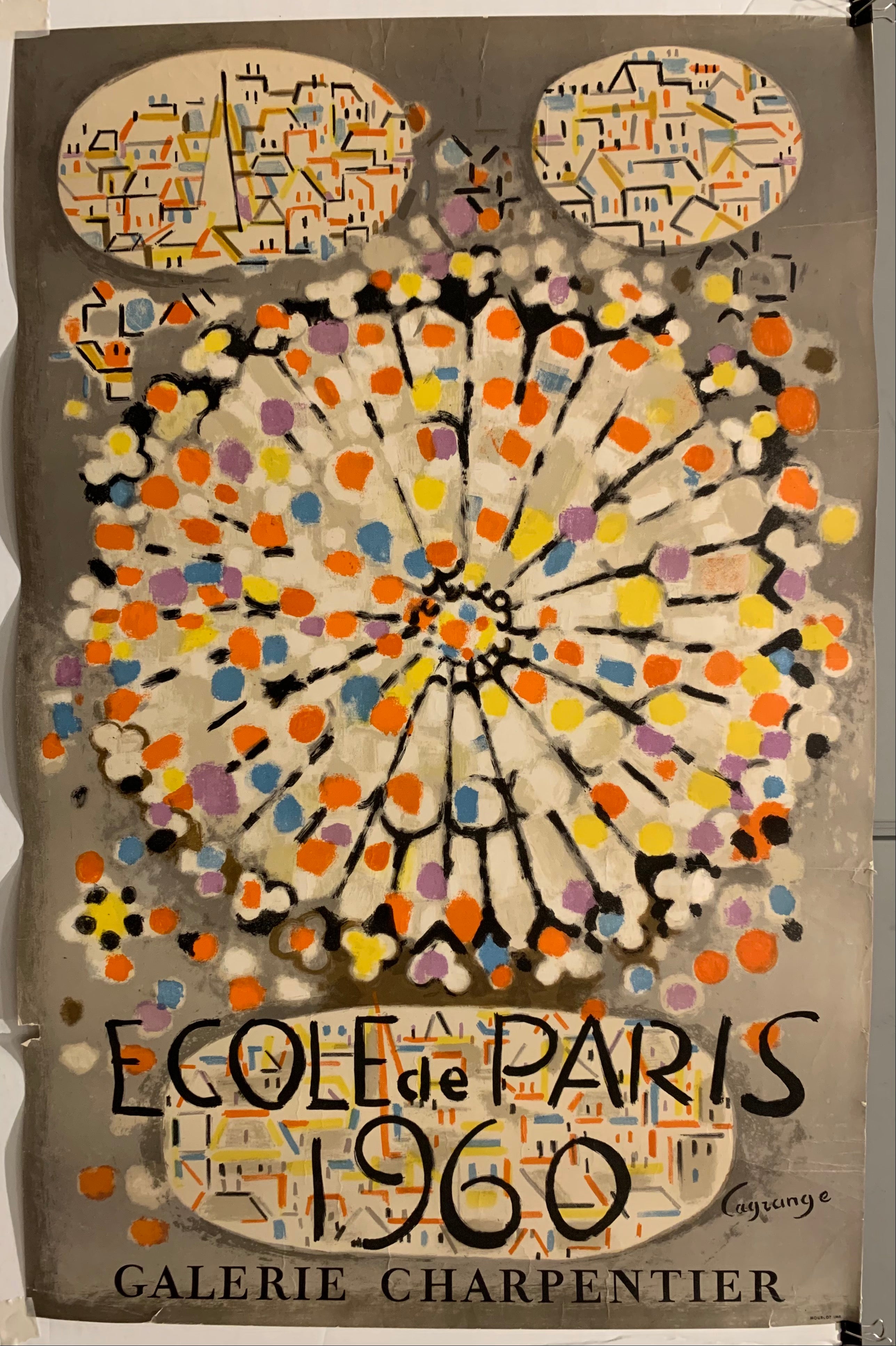 Ecole de Paris 1960 Poster – Poster Museum