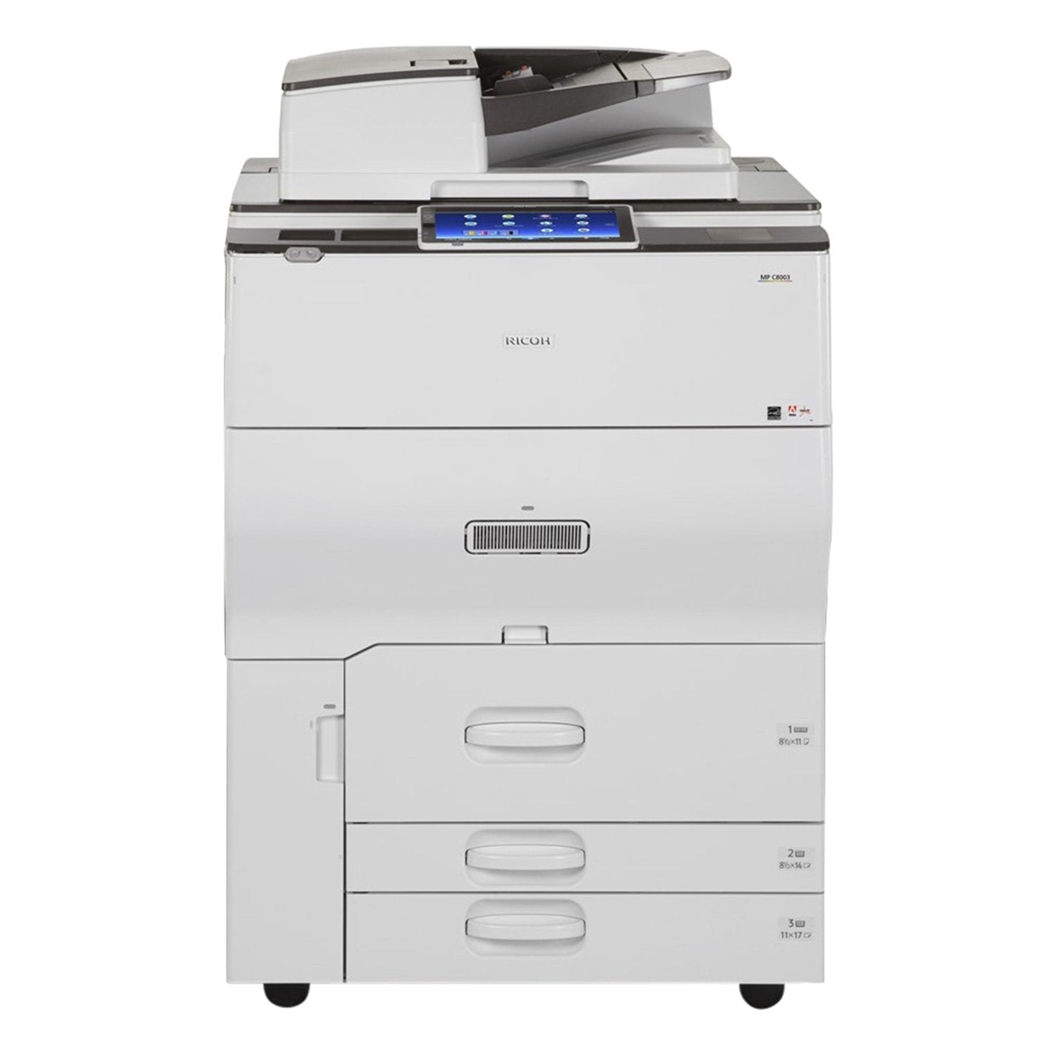 $145/Month Ricoh MP C8003 Color Laser Multifunction Printer Copy