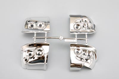 ヨコモ YUKE'S CUSCO GDBインプレッサ用 ライトユニットプラパーツ