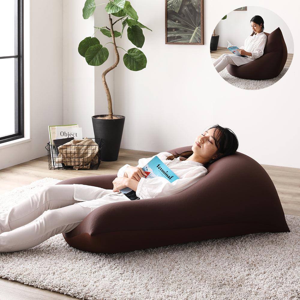 日本製 特大ビーズクッション/包み込まれるボリューム感。 – RASIK