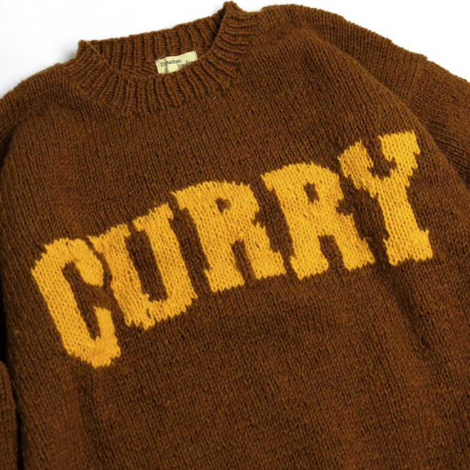 niche.MacMahon Knitting Mills - Crew Neck Knit-Curry - Blog