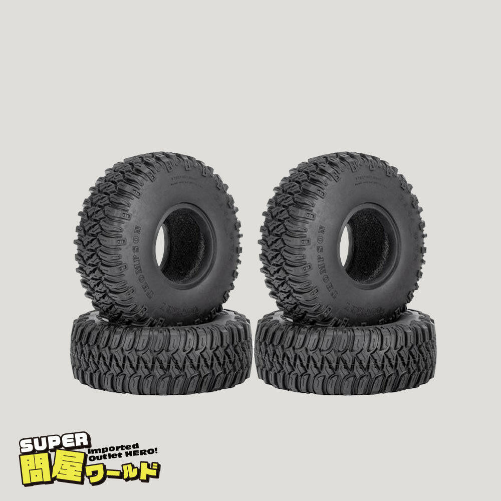 問屋ワールド】クローラーRC用1.55インチビードロックホイール用タイヤ