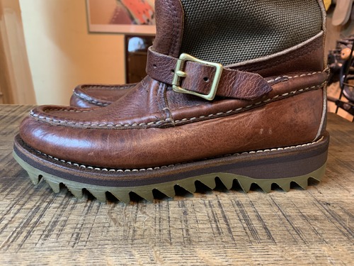 Russell moccasin (ラッセルモカシン) スネークブーツ vibram#7124