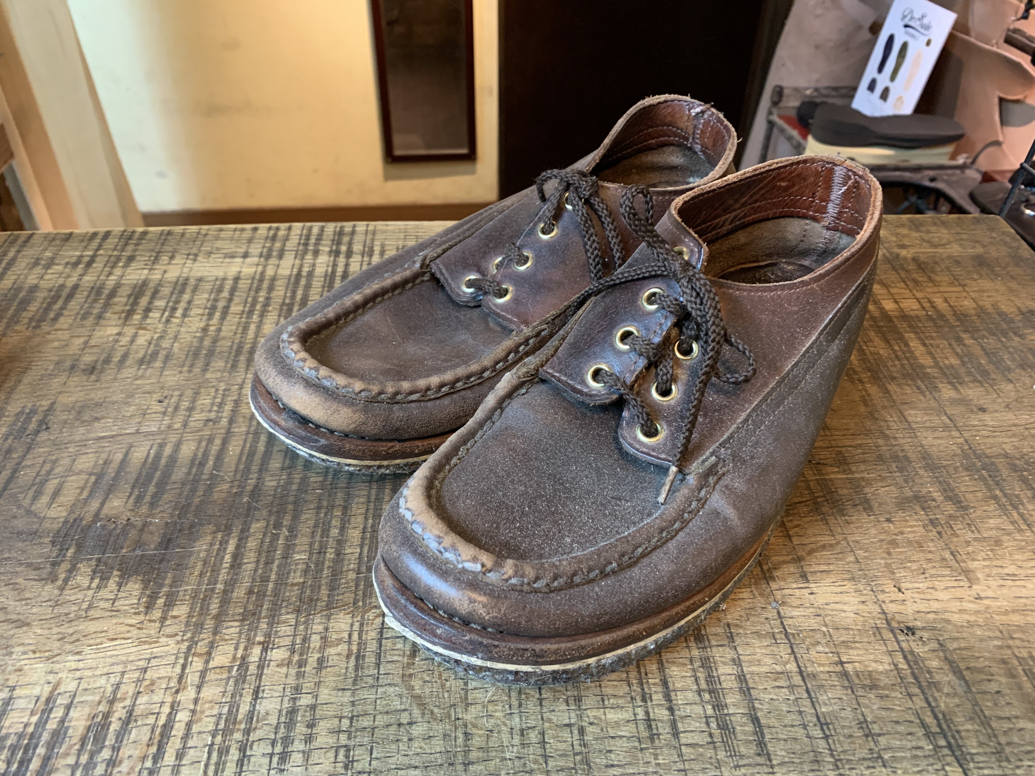 Russellmoccasin(ラッセルモカシン) オネイダ vibram#2060ソール交換