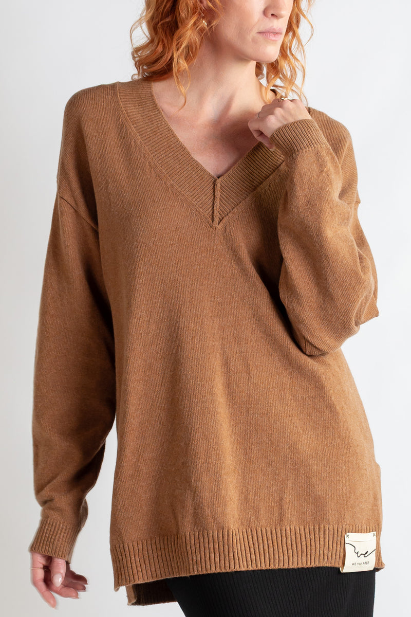 Free People WTF Chelsea V Neck Tunic – Revir