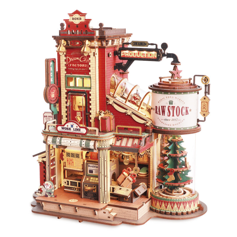 ROKR Dream Gift Factory Wooden Music Box – Rolife Store US