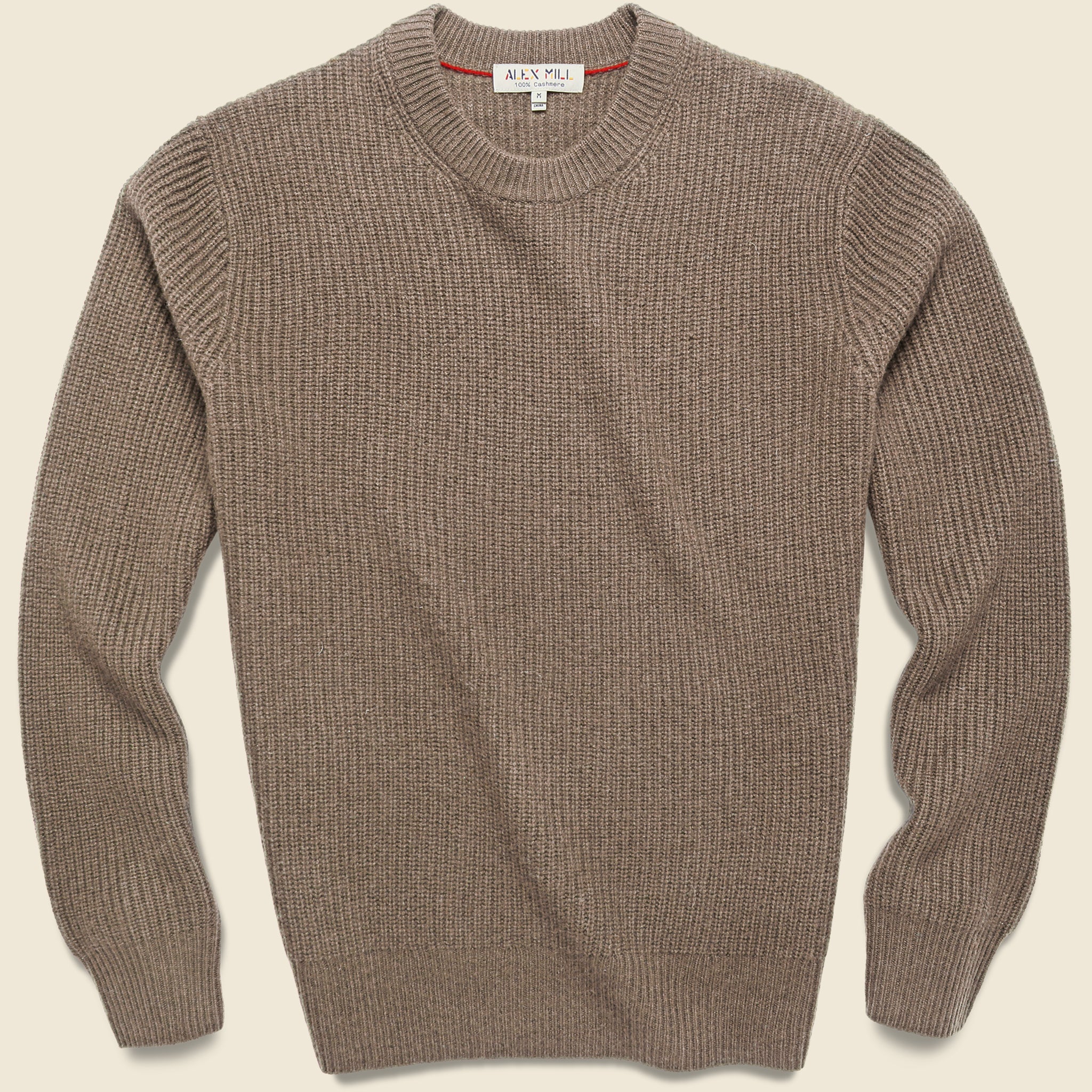 Cashmere Jordan Sweater - Walnut