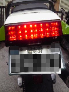 POSH LED テールランプ GPZ900R | Riding with GPZ900R