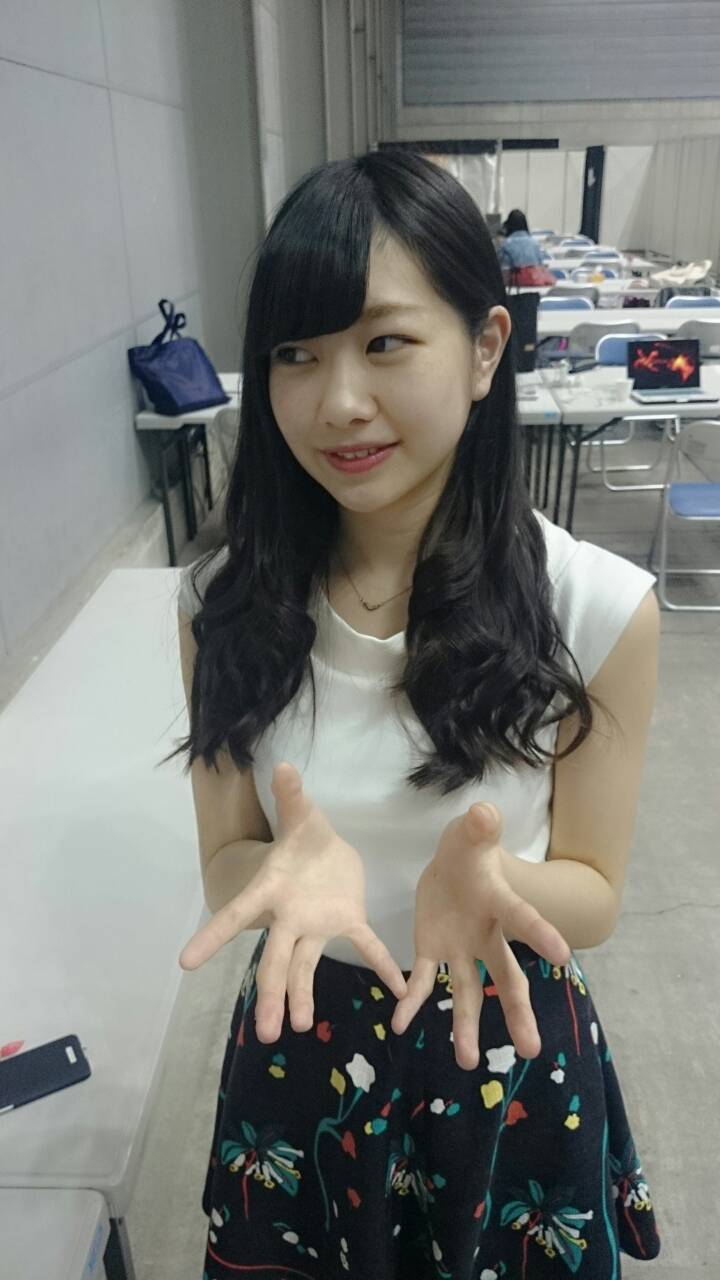 松岡知穂( ´ ▽ ` )握手 | NMB48オフィシャルブログpowered by Ameba