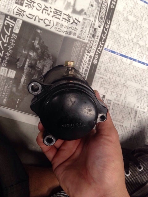 XJ400 セルモーター | テクニカルサービス本多のほんで・ほんで