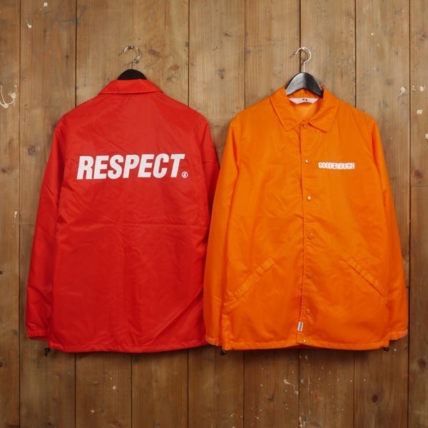 GOODENOUGH 2015SS コーチジャケットなど名作多数が発売 グッドイナフ