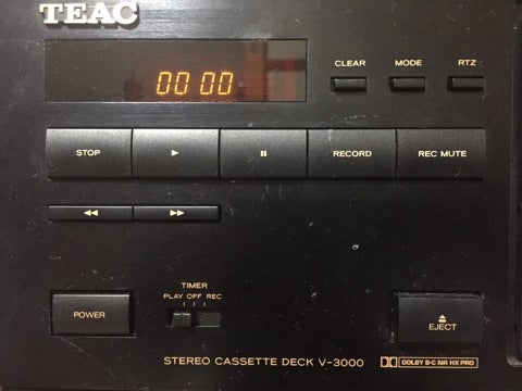カセットデッキがやって来た！TEAC V-3000 | 今だからのんびりフィルム