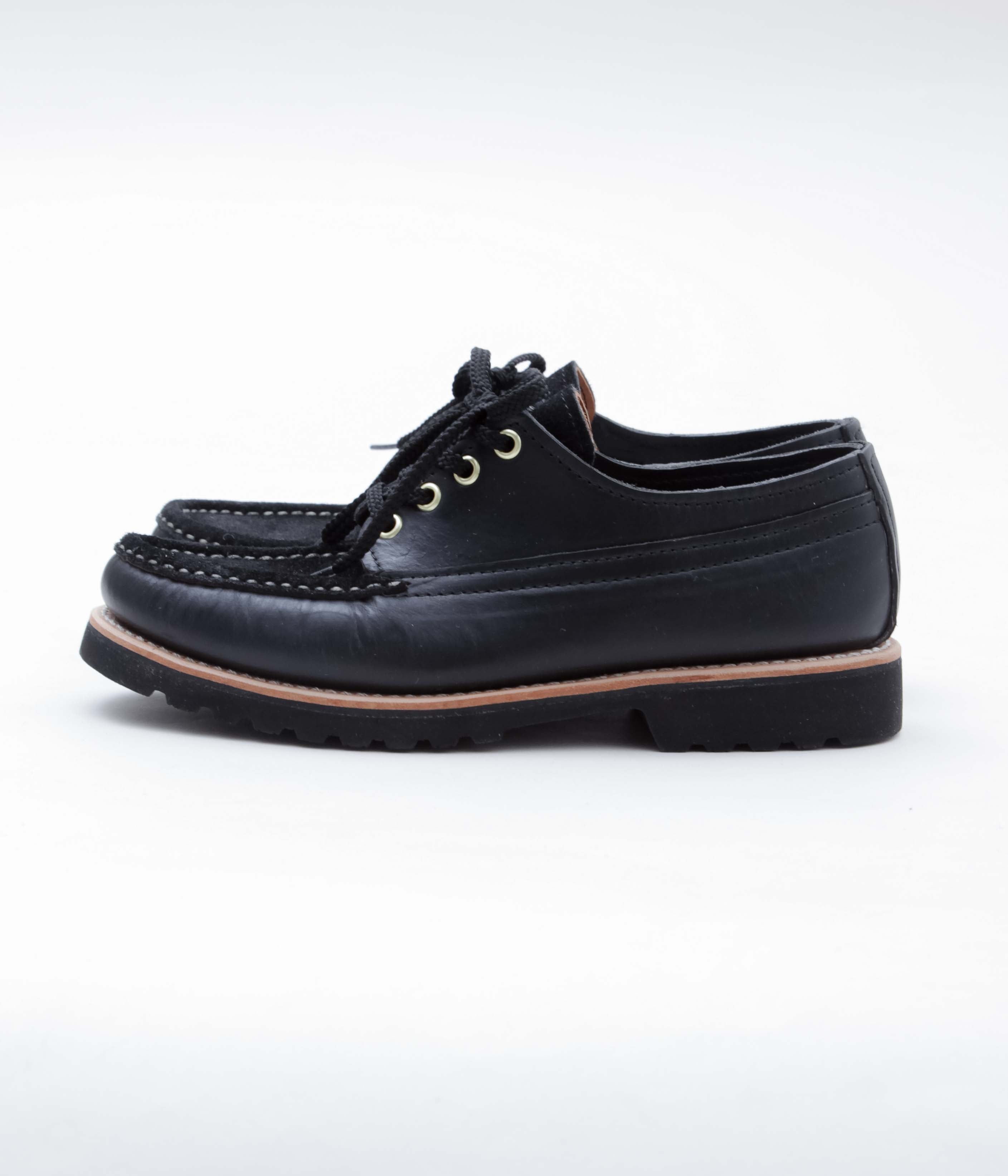 RUSSELL MOCCASIN ''FISHING OXFORD'' (BLACK) – THE STORE BY MAIDENS