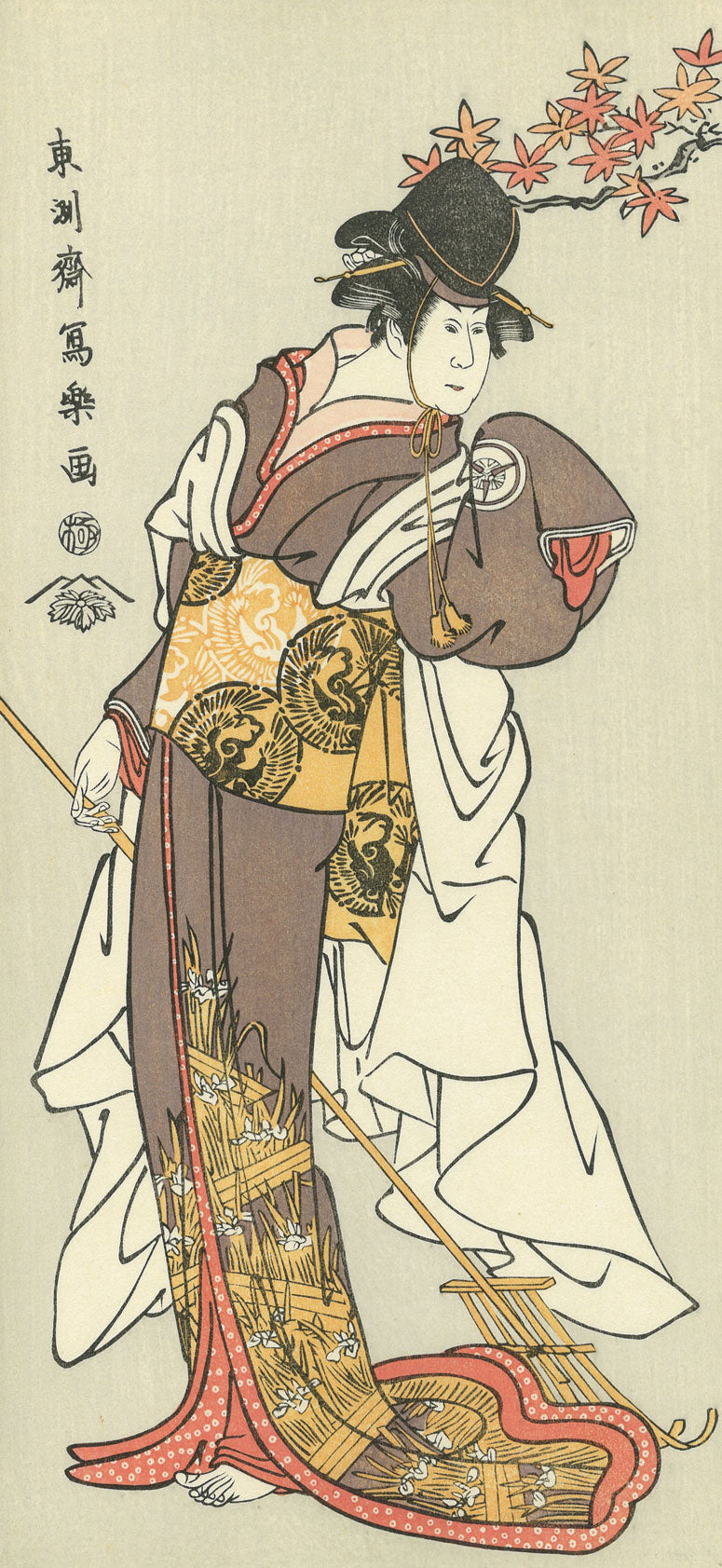 Toshusai Sharaku（東洲斎写楽） 東洲斎写楽「四代目岩井半四郎 神祇官