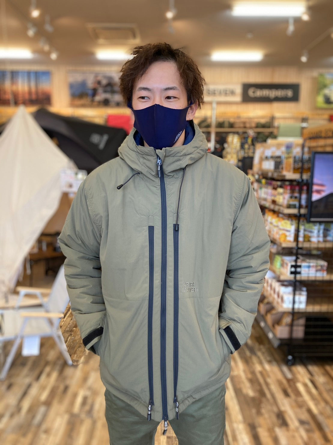 KRIFF MAYER×FIELD SEVENコラボ企画 クリーネスハイドポケットJK