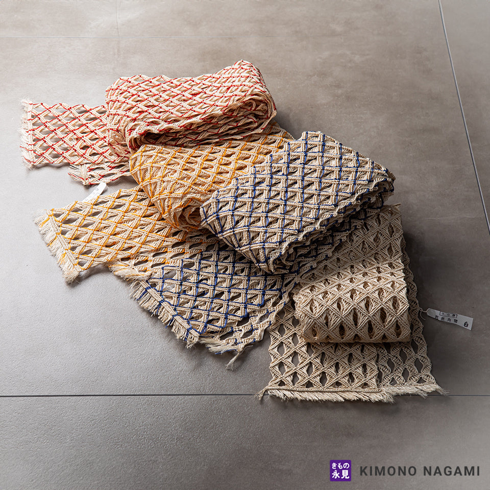 誉田屋源兵衛 芭蕉角繁半幅帯 – きもの永見公式通販 | オンラインショップ