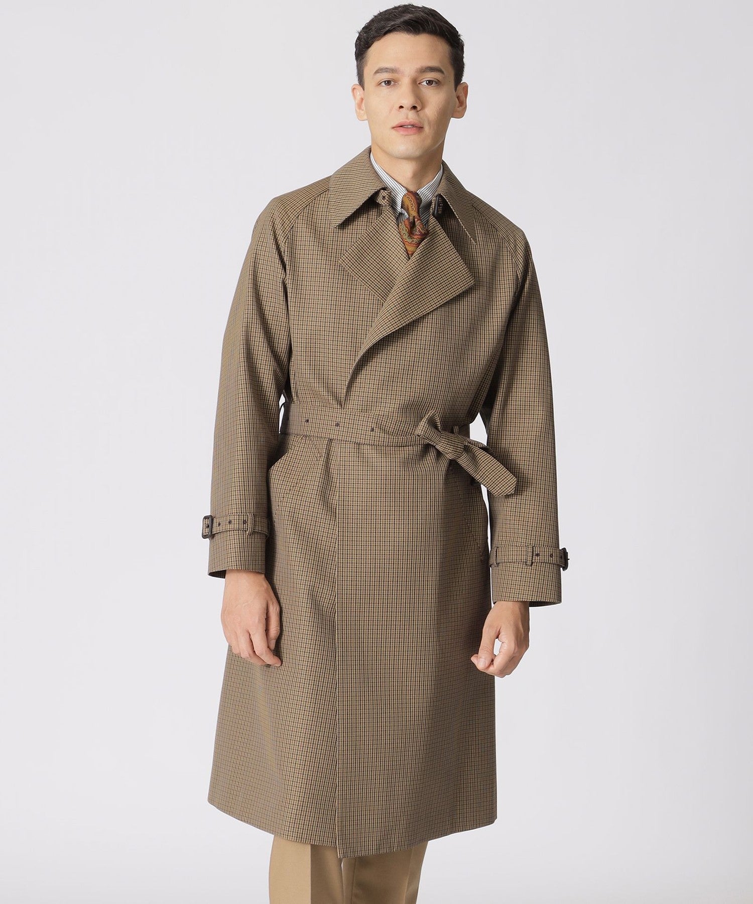 数量限定】「COLLECTION LINE」ガンクラブチェック柄 ウールコットン