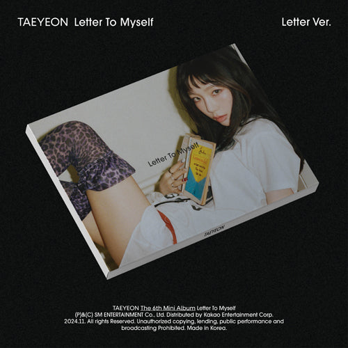 TAEYEON / Letter To Myself【Letter Ver.】【輸入盤】【CD
