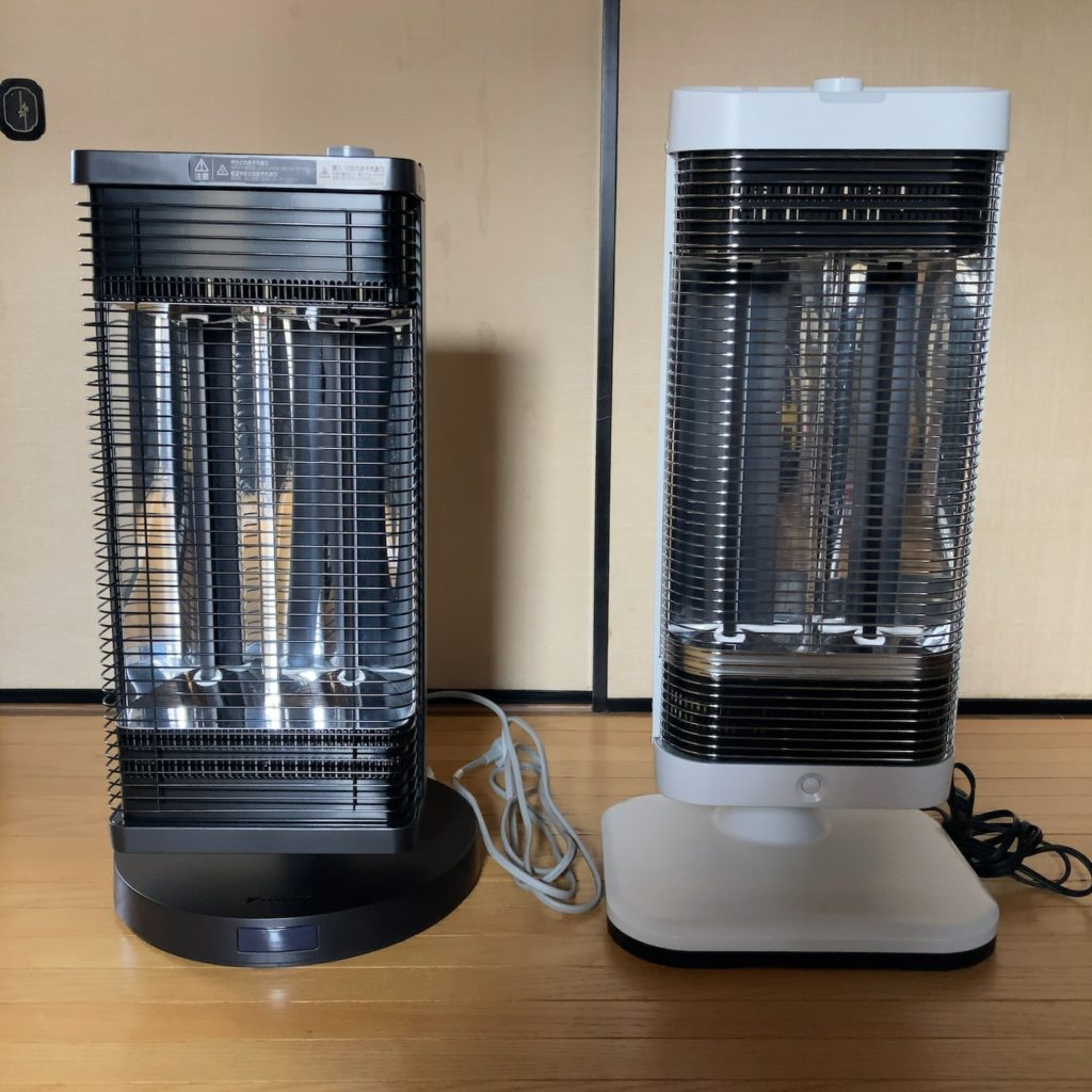 CORONA コアヒート、DAIKIN セラムヒートの比較 | studio Insole