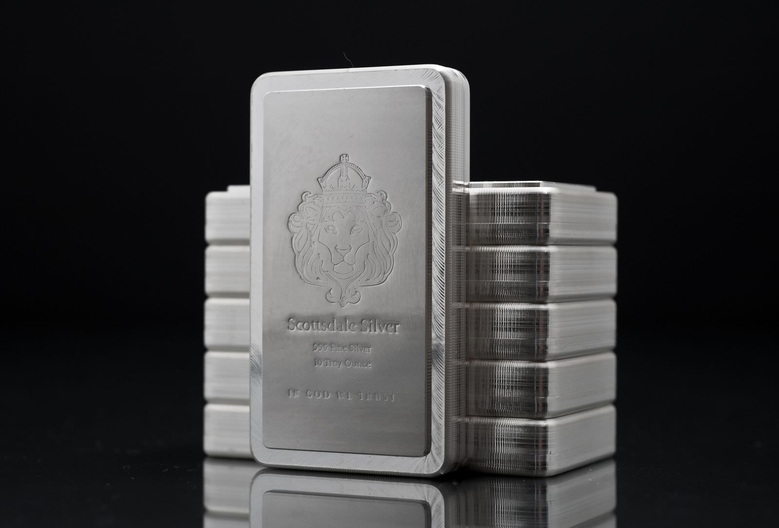 Buy 10 oz Silver Scottsdale stacker | Scottsdale Mint Silver Bar – SM