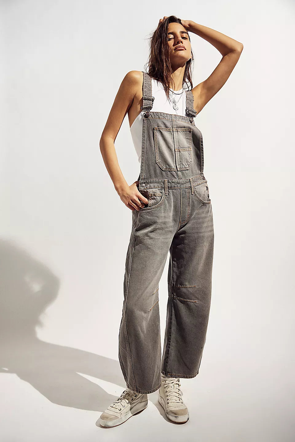 Free People We The Free Good Luck Barrel Overalls - ARCHIVE… – Sun