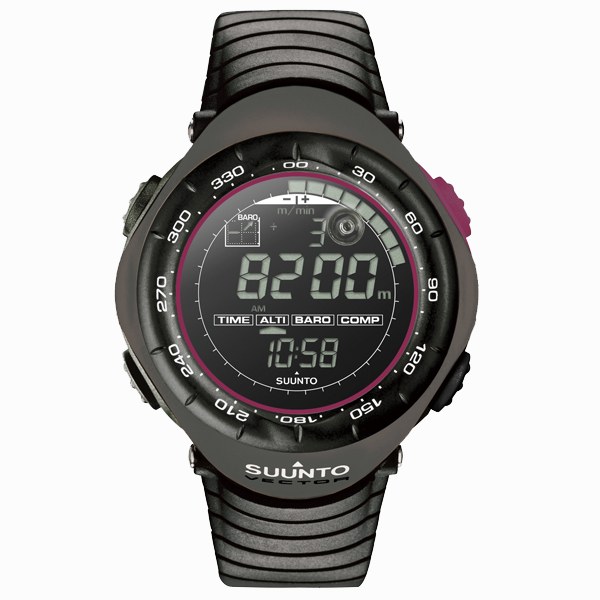 スントsuunto ヴェクター・Charcoal Gray（チャコールグレー）