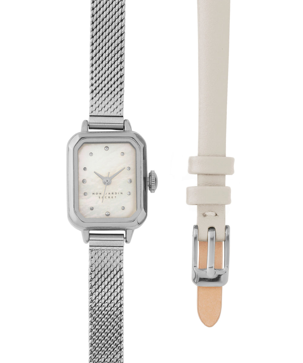 ANEMONE】スクエアフェイス2WAYウォッチ｜アネモネ・シエナロゼ