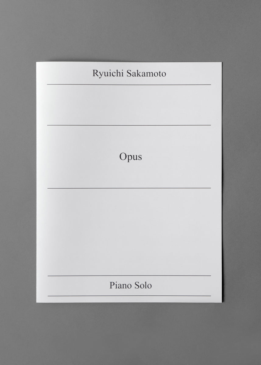 Opus | ピアノソロ譜 | 坂本龍一オフィシャルスコアストア – Ryuichi