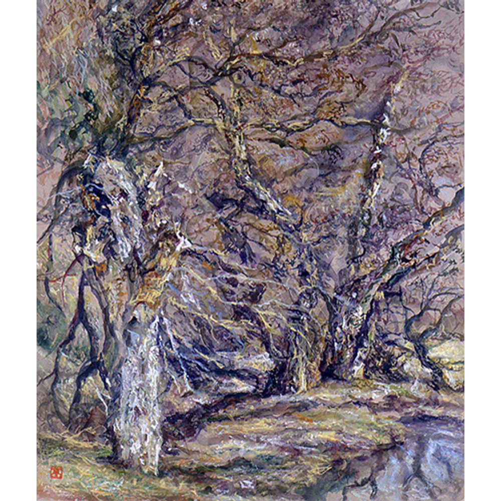 加藤美代三「嵯峨野春秋」(2006年） – 石正美術館