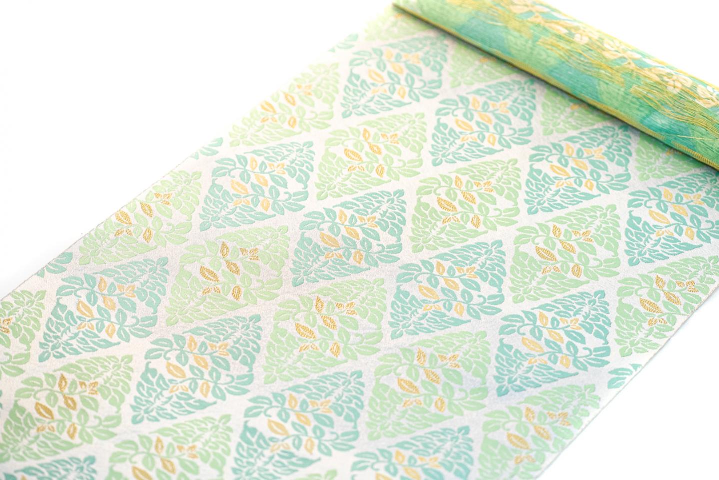 会員限定【帯地から選ぶ利休バッグのオーダーメイド】佐賀錦/菱唐草