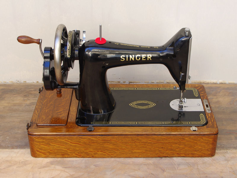 No.283 SINGER 99K シンガー製 手回しミシン：アンティークミシン修理