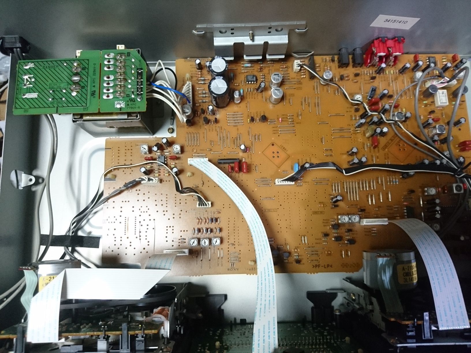 SONY Wカセットデッキ TC-WE475 修理 | 自由日記J -ジャンカーへの道-