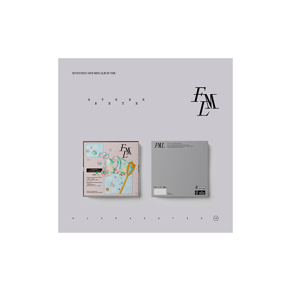 SEVENTEEN 10th Mini Album 'FML' (CARAT Ver.) - SEVENTEEN 세븐틴