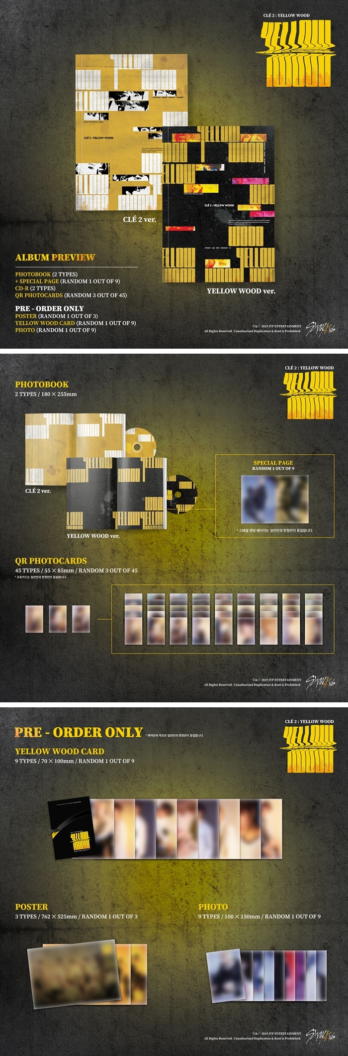 STRAY KIDS - 1ST SPECIAL ALBUM - [CLE2 : YELLOW WOOD] – K Pop Pink