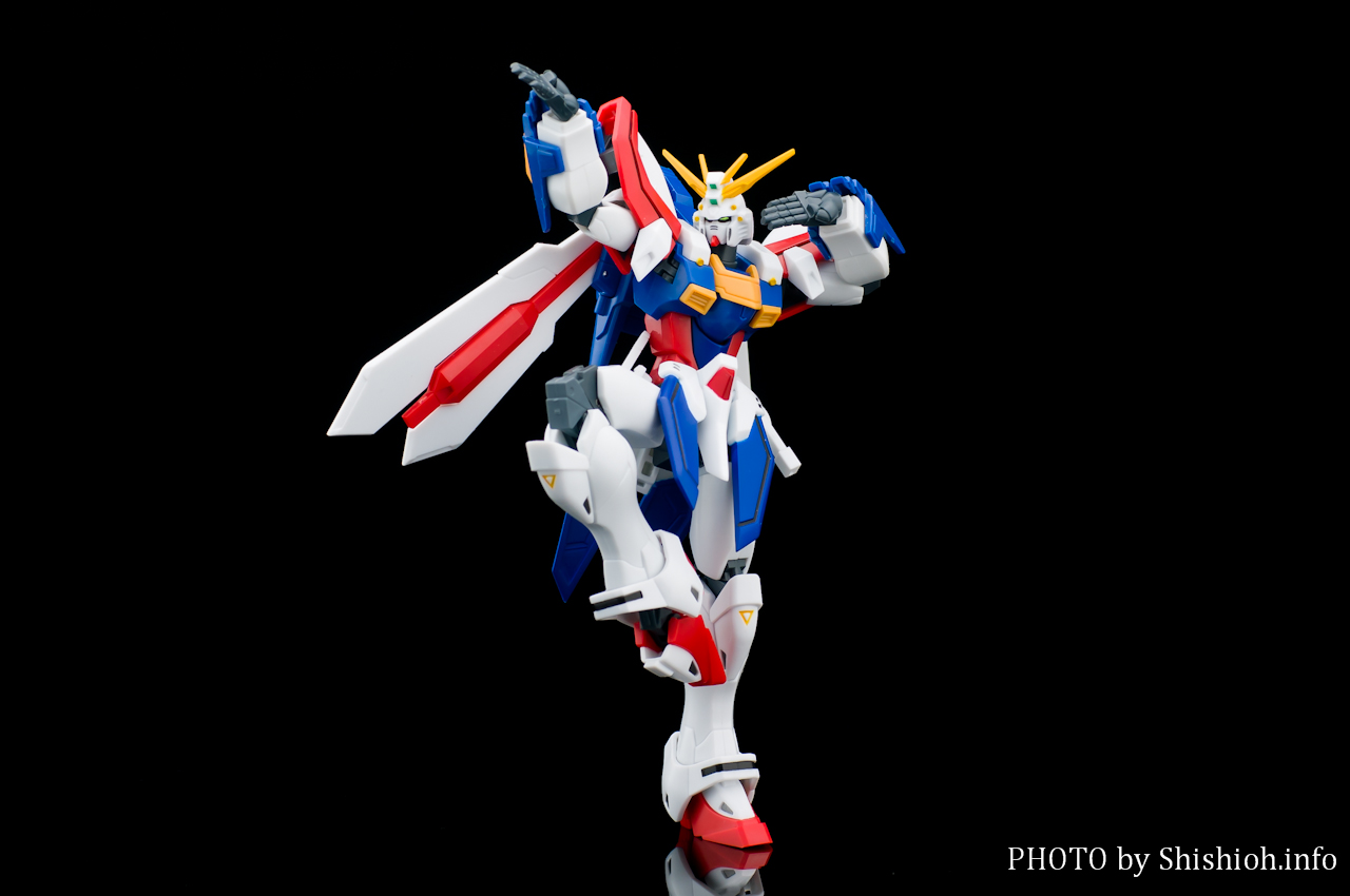 ROBOT魂 GOD GUNDAM GF13-017NJ II　ゴッドガンダム GUNDAM UNIVERSE ゴッドガンダム レビュー : おもちゃの巣（玩具レビュー）