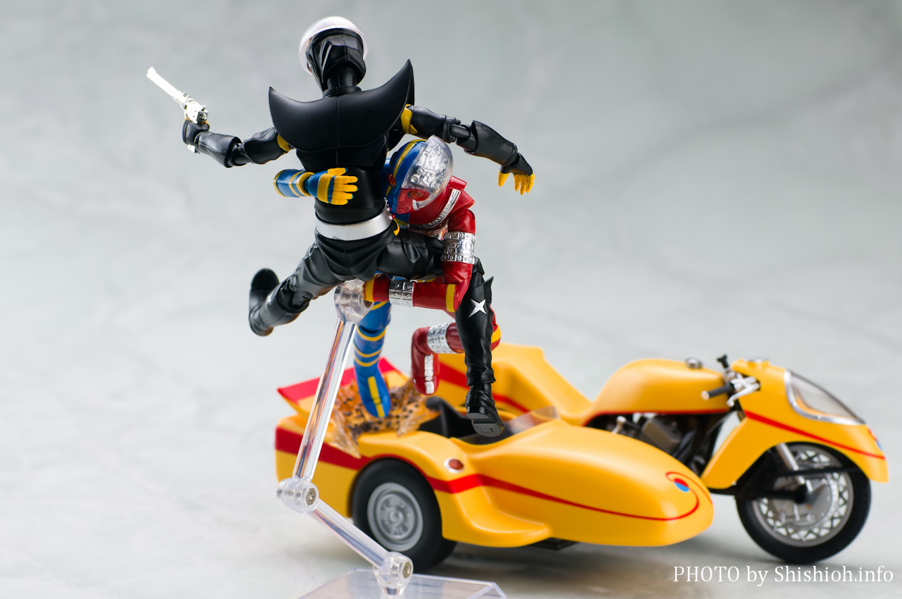 レビュー】 バンダイ 魂ウェブ商店 S.H.Figuarts サイドマシーン [人造