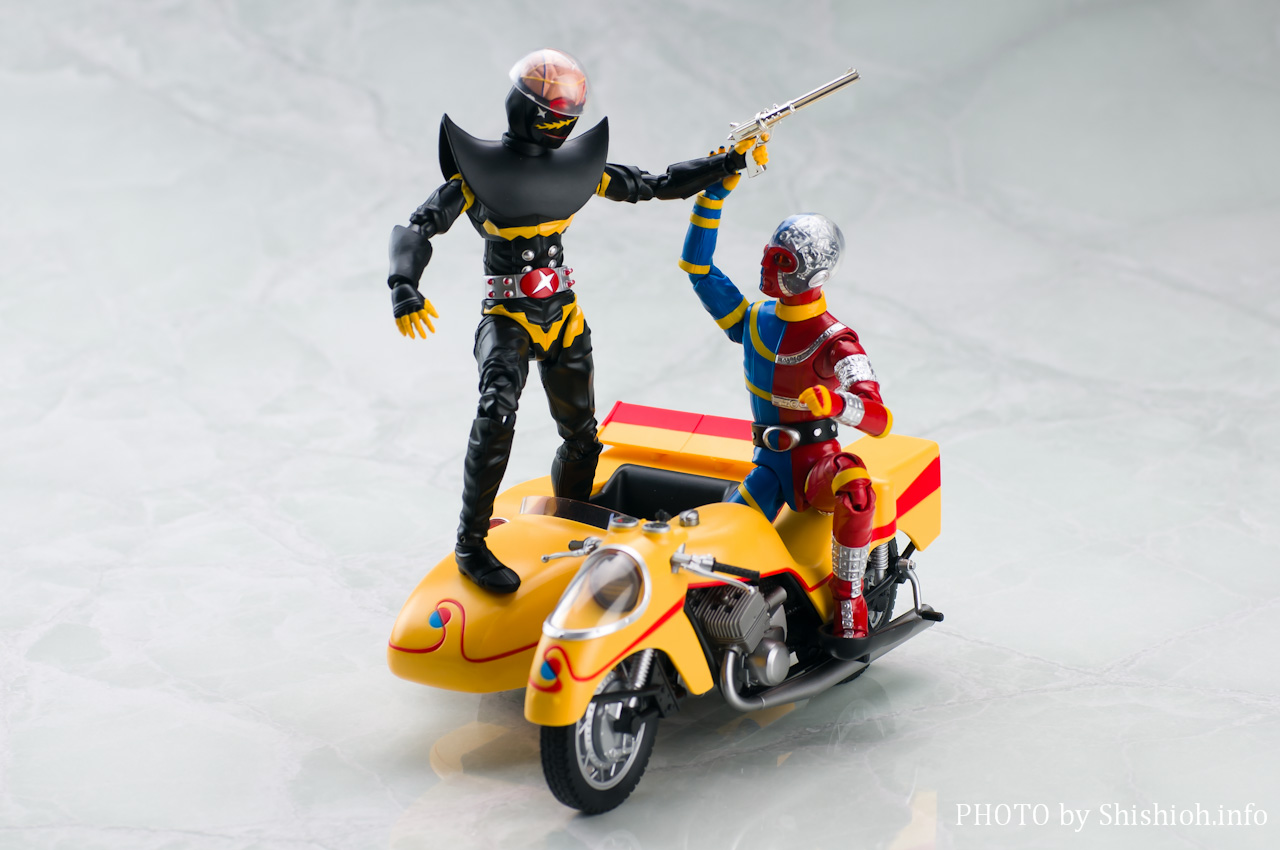 レビュー】 バンダイ 魂ウェブ商店 S.H.Figuarts サイドマシーン [人造