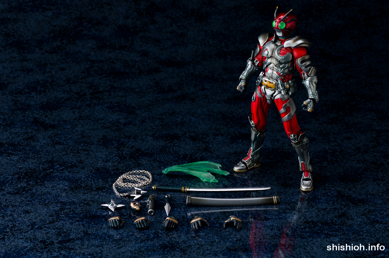 レビュー】 バンダイ S.I.C.VOL.62 仮面ライダーZX(ゼクロス) [仮面