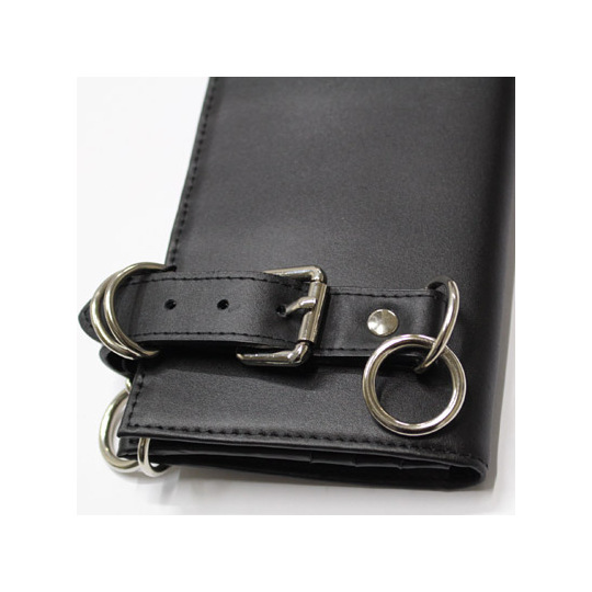 666：レザー ベルト ウォレット（ブラック/ブラック） 商品詳細