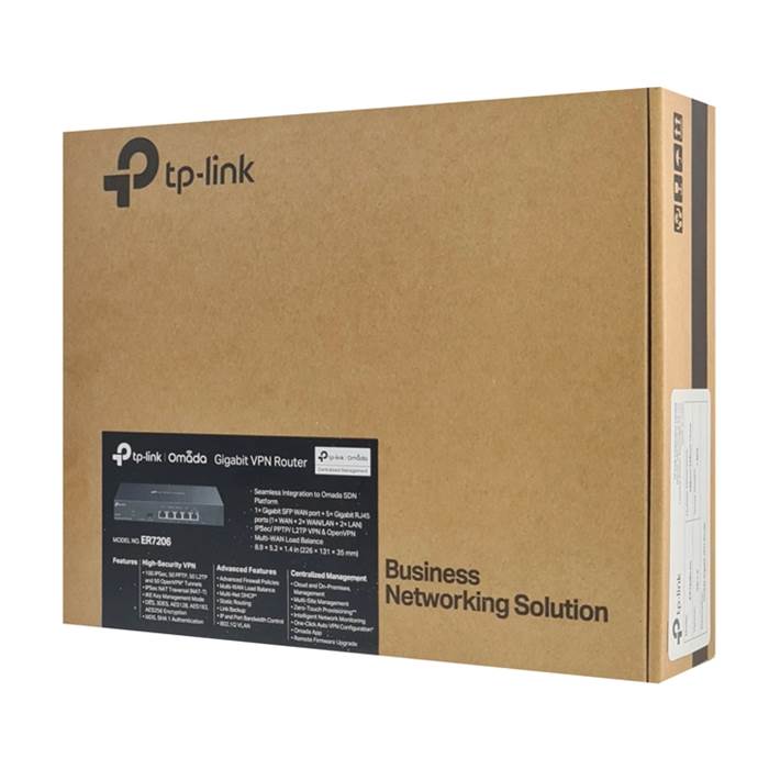 TP-Link ER7206 | SafeStream Gigabit Multi-WAN VPN Router