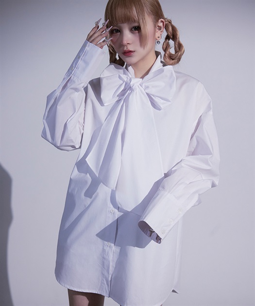 リボンチュニックブラウス | Fickle Bebe