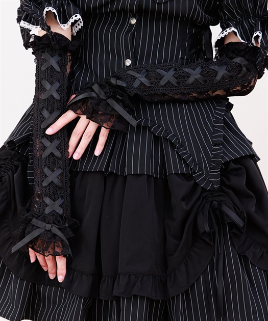 レースアップアームカバー | Chalmiere | axes femme onlineshop