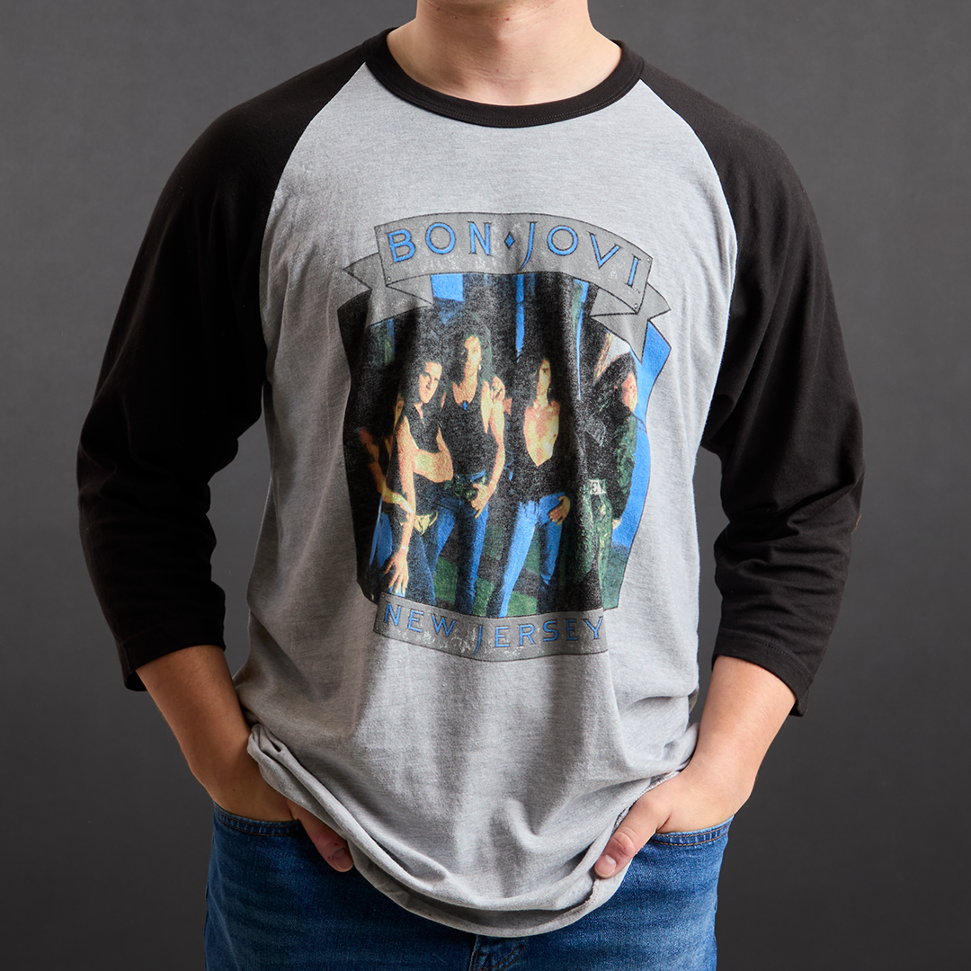 The Jersey Syndicate Tour Raglan - Bon Jovi Official Store