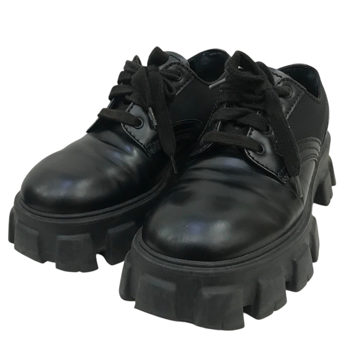 PRADA(プラダ) モノリスシューズ2EE342 2EE342 ブラック サイズ 5 1/2