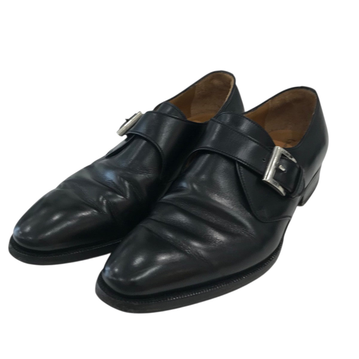 Enzo bonafe(エンツォボナフェ) シングルモンクストラップシューズ