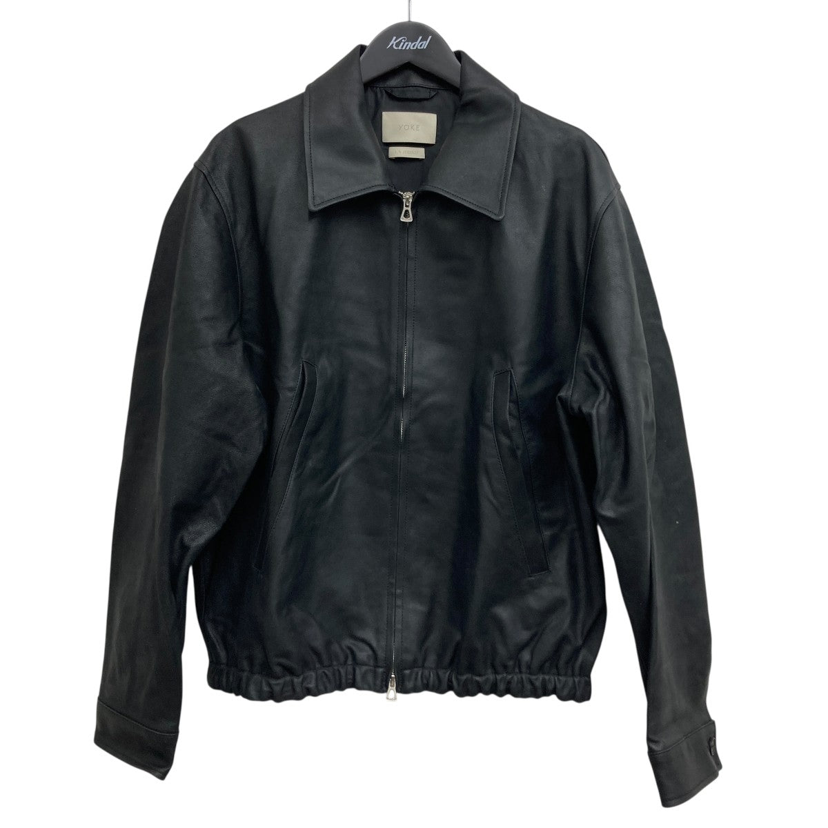 YOKE(ヨーク) 25SSLEATHER ZIP BLOUSON レザージャケット YK25SS0903B